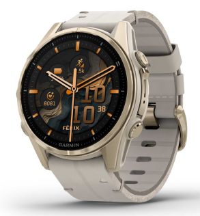 010-02903-40 Garmin Fenix 8 43mm AMOLED Sapphire Soft Gold 010-02903-40