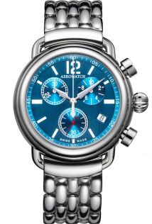 A 79100 AA01 M Aerowatch 1942 Chronograph Quartz A 79100 AA01 M