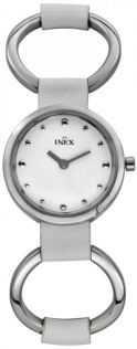 A114S4P Inex Ladies Sølvfarvet/White A114S4P