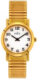 A12006-1D0A Inex Mens Guldfarvet/White A12006-1D0A