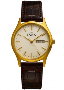 A12124-1D0I Inex Mens Guldfarvet/White A12124-1D0I