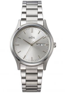 A12124S4I Inex Mens Sølvfarvet/Sølvfarvet A12124S4I