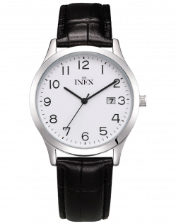 A12135S0A Inex Mens Classic Silver White 40mm
