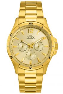 A12148D7I Inex Mens Guldfarvet/Champagne A12148D7I