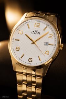 A12149D0I Inex Mens Guldfarvet/White A12149D0I