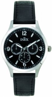 A12162S5I Inex Mens Sølvfarvet/Black A12162S5I