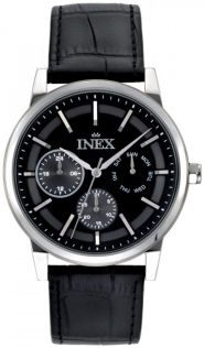 A58970S5I Inex Mens Sølvfarvet/Black A58970S5I