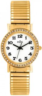 A69399-1D0A Inex Ladies Guldfarvet/White A69399-1D0A