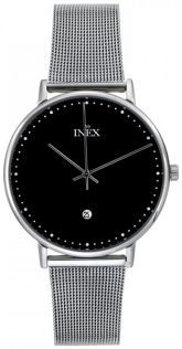 A69468-1S5P Inex Mens Sølvfarvet/Black A69468-1S5P