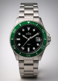 A69490-1S5P Inex Mens Sølvfarvet/Black A69490-1S5P