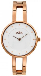 A69499-1D4P Inex Ladies Rosegoldfarvet/White A69499-1D4P