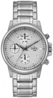 A69506-1S4I Inex Mens Sølvfarvet/Sølvfarvet A69506-1S4I