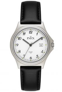 A69507-S0A Inex Mens Sapphire Classic Leather 37mm A69507-S0A