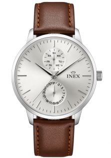 A76198S4I Inex Mens Siler/Sølvfarvet A76198S4I
