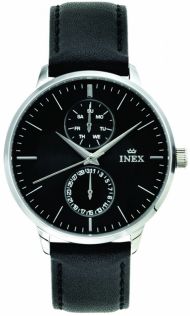 A76198S5I Inex Mens Sølvfarvet/Black A76198S5I