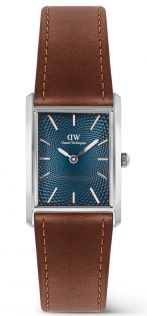 ADW00100900 Daniel Wellington Bound Light Brown Arctic Guilloché Silver DW00100900