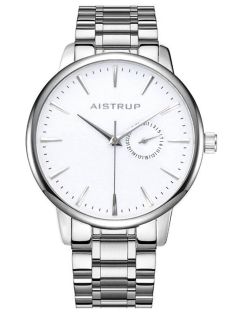 AIW8201 Aistrup Rounded Elegance Silver White Sapphire AIW8201