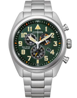AT2480-81X Titanium herreur med solar-urværk - Citizen Eco-Drive Super Titanium AT2480-81X