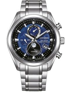 BY1010-81L Citizen Super Titanium Radio Controlled Moonphase BY1010-81L