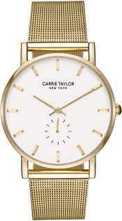 CA3946-GOWHGO Carrie Taylor Lincoln Guldfarvet/White Guldfarvet Mesh