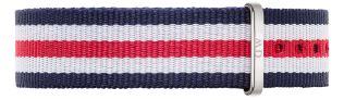 ADW00200051 Wristband Daniel Wellington Canterbury Sølvfarvet Lady 0806DW