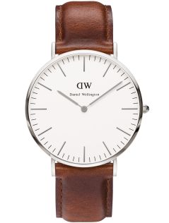 ADW00100021 Daniel Wellington Classic St Mawes (St Andrews) Sølvfarvet Men 0207DW