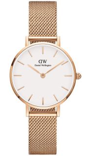 ADW00100219 Daniel Wellington Classic Petite 28mm Melrose White Rose-Coloured DW00100219