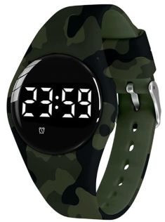 FIBEX15V2GREENCAMO Aktivitetspåmindelse til børn i army-stil | FIBEX15V2GREENCAMO