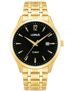 RH994RX9 Lorus Mens 100m Golden Classic 41mm