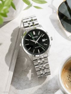 SRPH89K1 Seiko Mens Automatic Green Steel 41mm