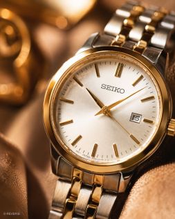 SUR410P1 Seiko Classic Lady Two-Tone Petite 30mm