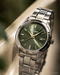 SUR533P1 Seiko Ladies Classic Sapphire Green 29mm