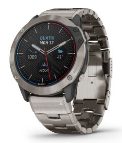010-02157-31 Garmin Quatix 6X Solar Titanium 010-02157-31