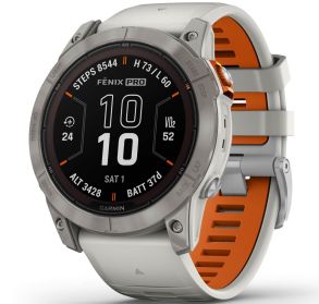 010-02778-15 Garmin Fenix 7X Pro - Sapphire Solar Edition Titanium 010-02778-15