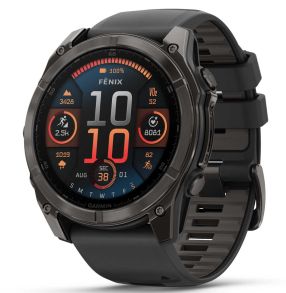 010-02905-21 Garmin Fenix 8 51mm AMOLED Sapphire Carbon Grey DLC 010-02905-21