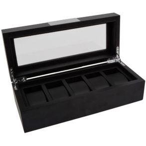 IHSWB001 IHS 5 Pieces Wooden Watch Storage - Vejl. pris 1499 kr