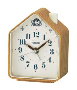 QHP011B Seiko Alarm Clock with Bird Sounds QHP011B