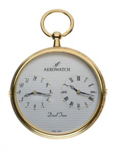 05826 JA02 Aerowatch Lepines Pocket Watch Quartz Dual-Time 05826 JA02