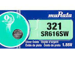 248380X Murata Silveroxid SR616SW-PBWW 321 1 stk