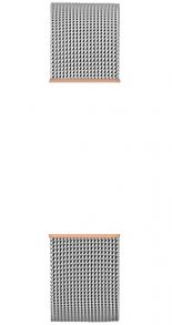 226425 Sølvfarvet mesh band for Skagen Klassik 358SRSC