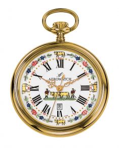 45797 JA01 Aerowatch Lepines Pocket Watch 45797 JA01