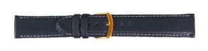 6296814G Falkenlund Deluxe Beco Watch Strap Calf Leather 14mm Blue Gold Plated Buckle 6296814G