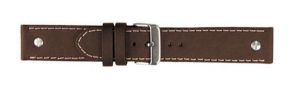 6313622S Falkenlund Deluxe Beco Watch Strap Chrono Matt Calf Leather 22mm Stainless Steel Buckle 6313622S