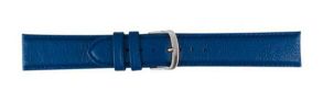 664414S Falkenlund Deluxe Beco Watch Strap Polo Blue Calf Leather 14mm Stainless Steel Buckle 664414S
