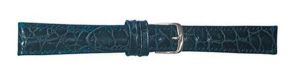 672320S Falkenlund Deluxe Beco 20mm Watch Strap Samantha Blue Silver Buckle 672320S