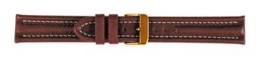682924G Falkenlund Deluxe Beco 24mm Watch Strap Arizona Sport Cognac Gold Buckle 682924G