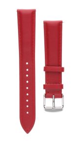 FLKSBD05-8 Falkenlund 18mm Easy-Attach Red Leather Strap