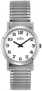A12006-1S0A Inex Mens Sølvfarvet/White A12006-1S0A