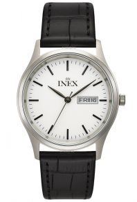 A12124-1S0I Inex Mens Sølvfarvet/White A12124-1S0I