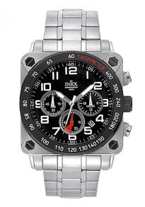 A58888-1S5I Inex Sølvfarvet Black A58888-1S5I